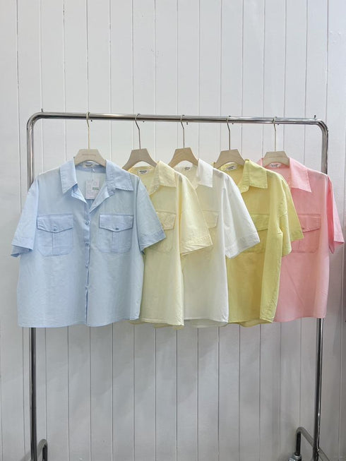 Wanwan Clothing Half Sleeves Summer Shirts